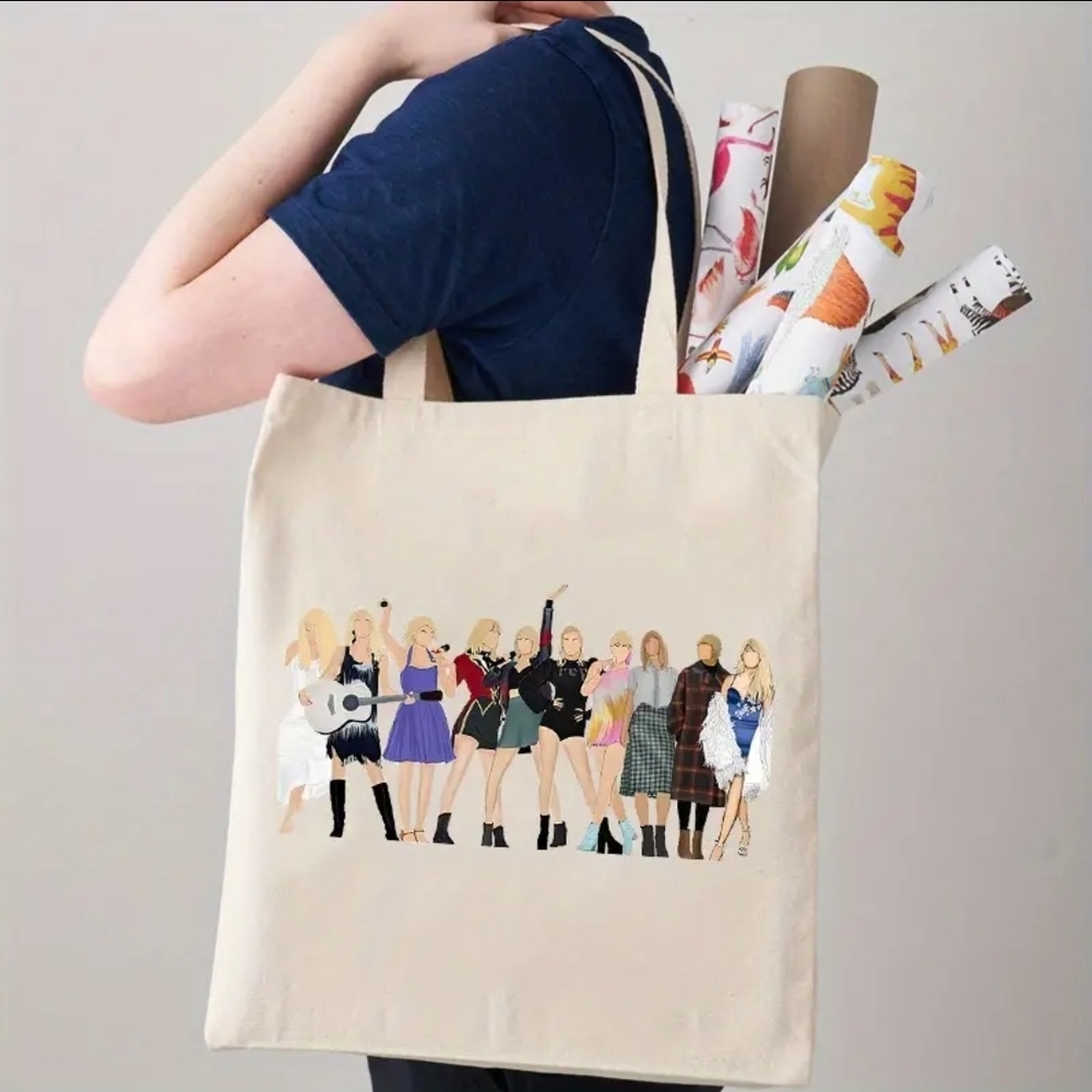Taylor Swift Canvas Tote Bag NEW